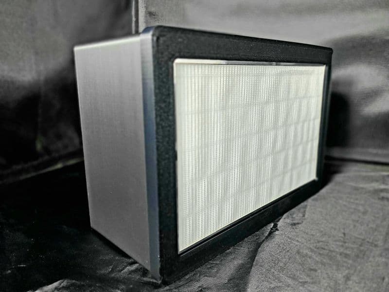 Lab Rat Model XS Nomad Lyte 10"x7" Flow Hood - BLACK BODIES With Different COLOR FRAMES AND COVERS